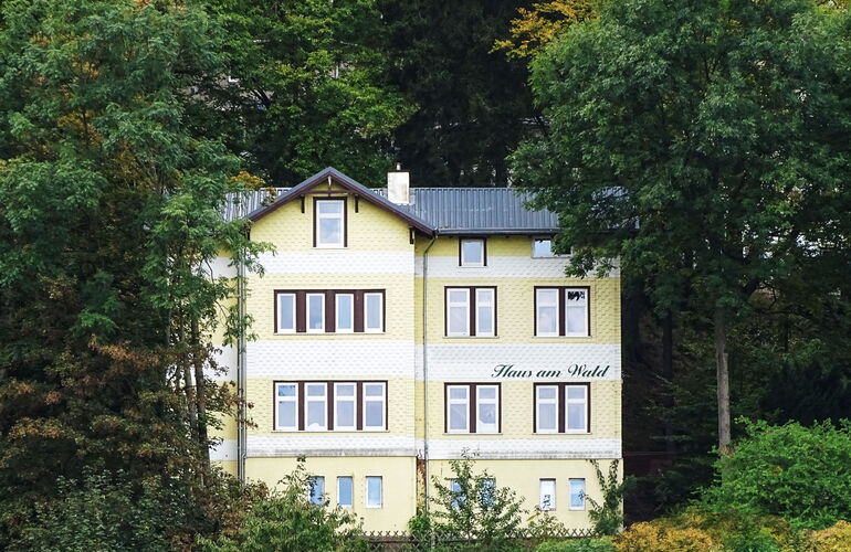 Außenansicht Haus am Wald in Friedrichroda im Thüringer Wald