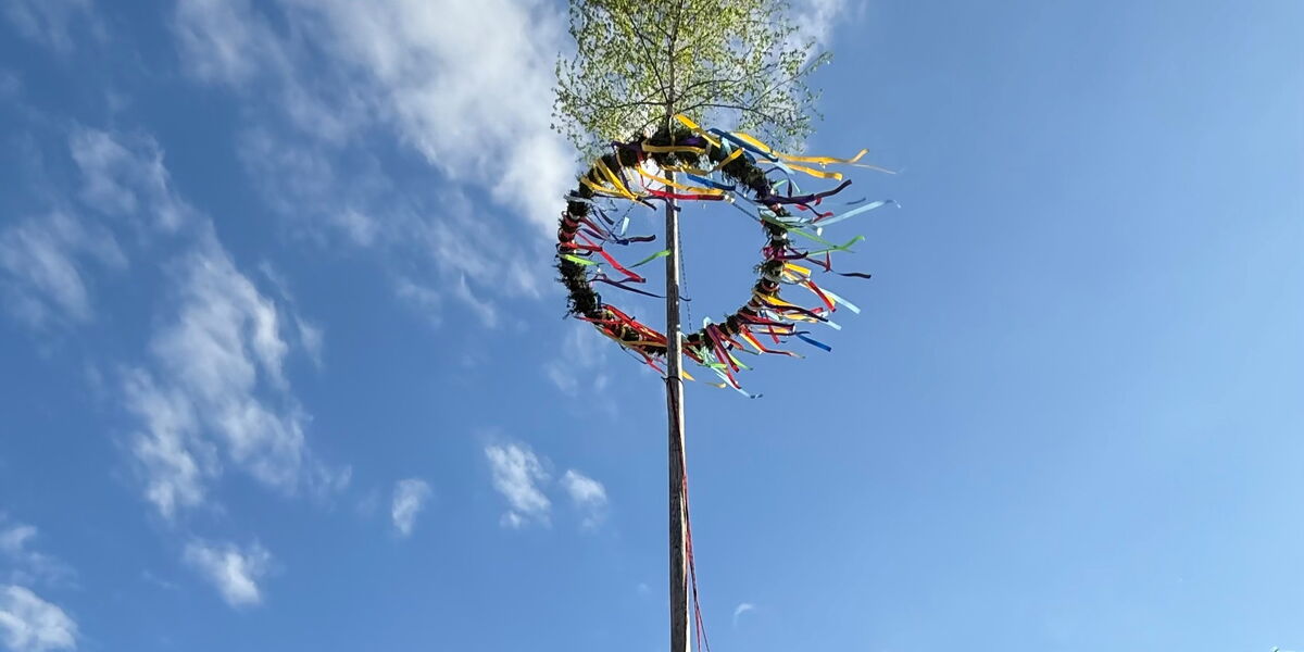 Maibaumstellen Friedrichroda