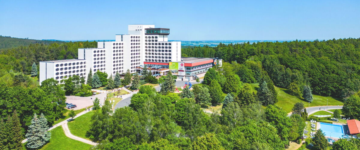 Blick aufs Ahorn Berghotel Friedrichroda