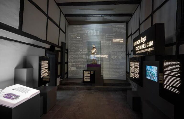 Dauerausstellung "Luther und die Bibel" im Lutherhaus Eisenach