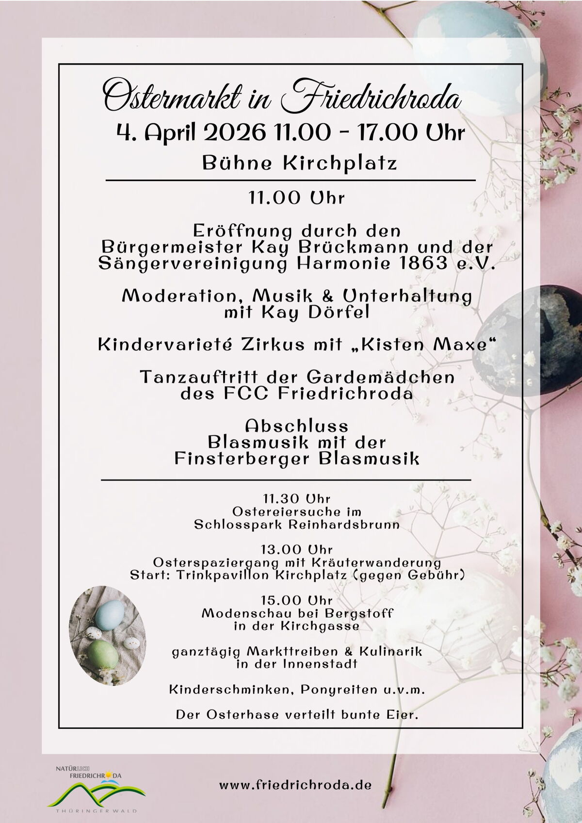 Plakat Ostermarkt 2026