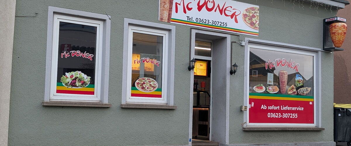 Aussenansicht MC Döner in Friedrichroda