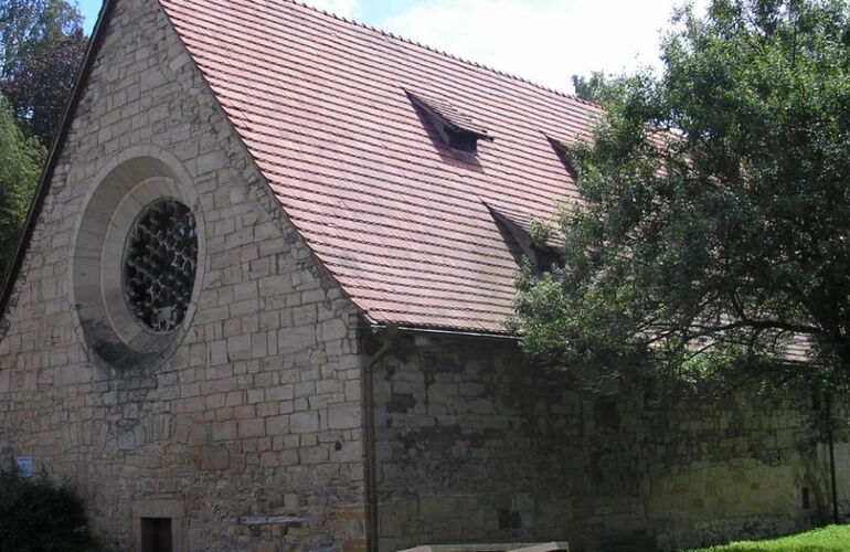 Außenansicht des Kornhauses - Georgenthal