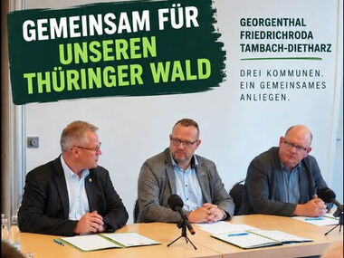 Bürgermeister Friedrichroda, Georgenthal, Tambach-Dietharz unterschreiben Petition
