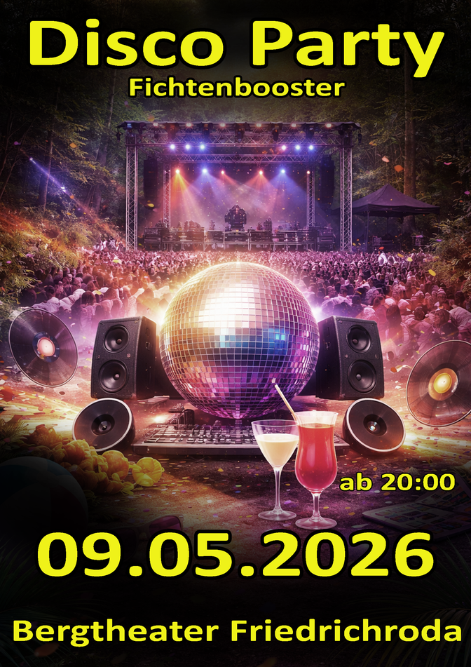 Disco Party in Bergtheater