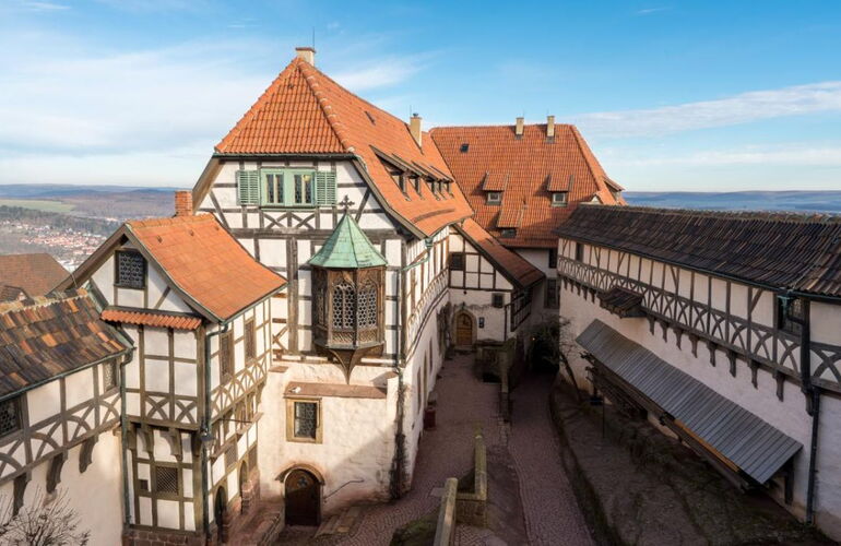 Wartburg Eisenach, Burghof © Moritz Kertzscher