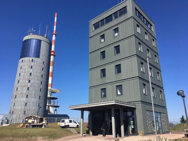 Erlebnisturm mit Aussicht auf dem Großen Inselsberg © Regionalverbund Thüringer Wald e.V.