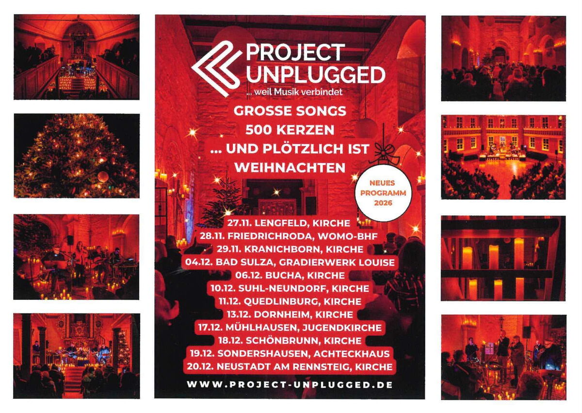 Project Unplugged Weihnachtskonzert