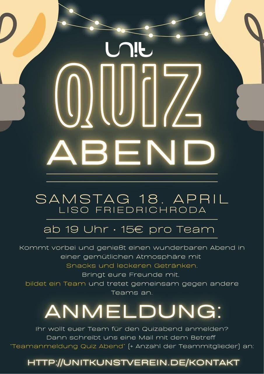 Unit Quiz Abend