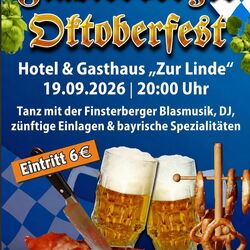 Plakat Oktoberfest Finsterbergen