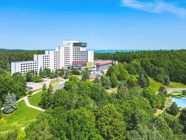 Blick aufs Ahorn Berghotel Friedrichroda