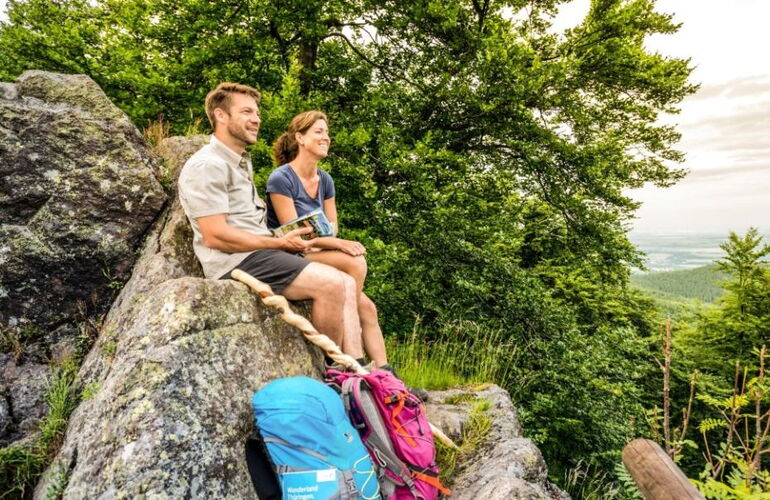 Aussichtspunkt am Rennsteig © Dominik Ketz