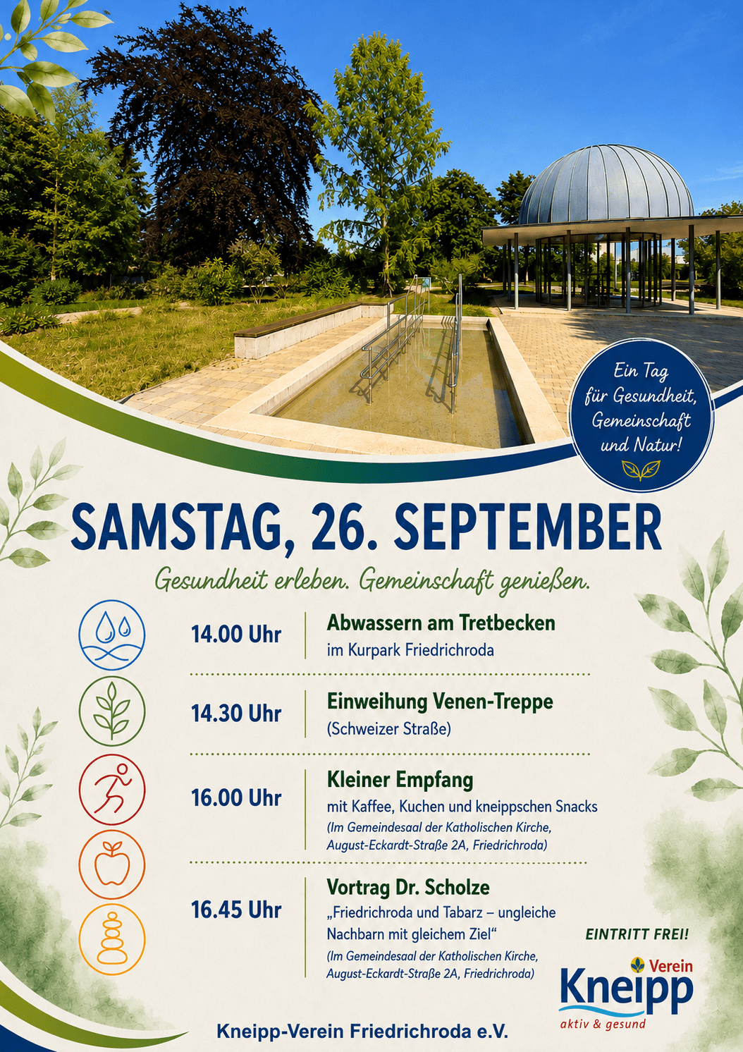 Plakat Abwassern am 26.09.
