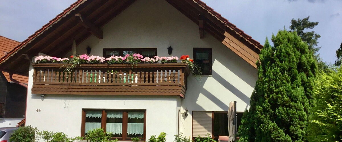 Außenansicht der Ferienwohnung Frommann