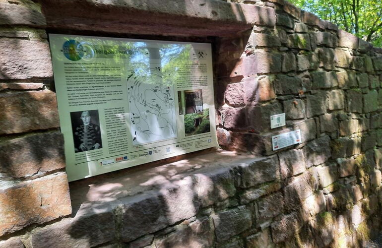 Eingang Grube Glücksstern Friedrichroda