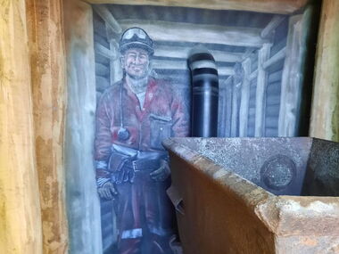 Eingang Grube Glücksstern Friedrichroda