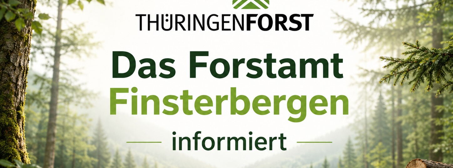 Das Forstamt Finsterbergen informiert