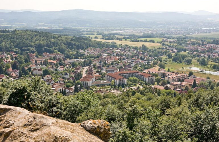 Blick über Bad Liebenstein