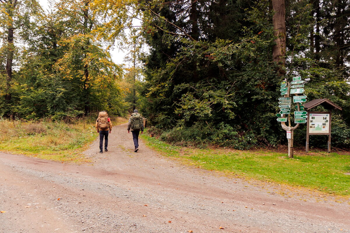 Wandern auf einem der 12 Klima-Terrainkurwege