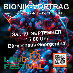 Bionik-Vortrag "Von der Mahlmühle zur Flußturbine" mit Bernd Hill