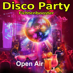 Plakat Fichtenbooster im Bergtheater am 09.05