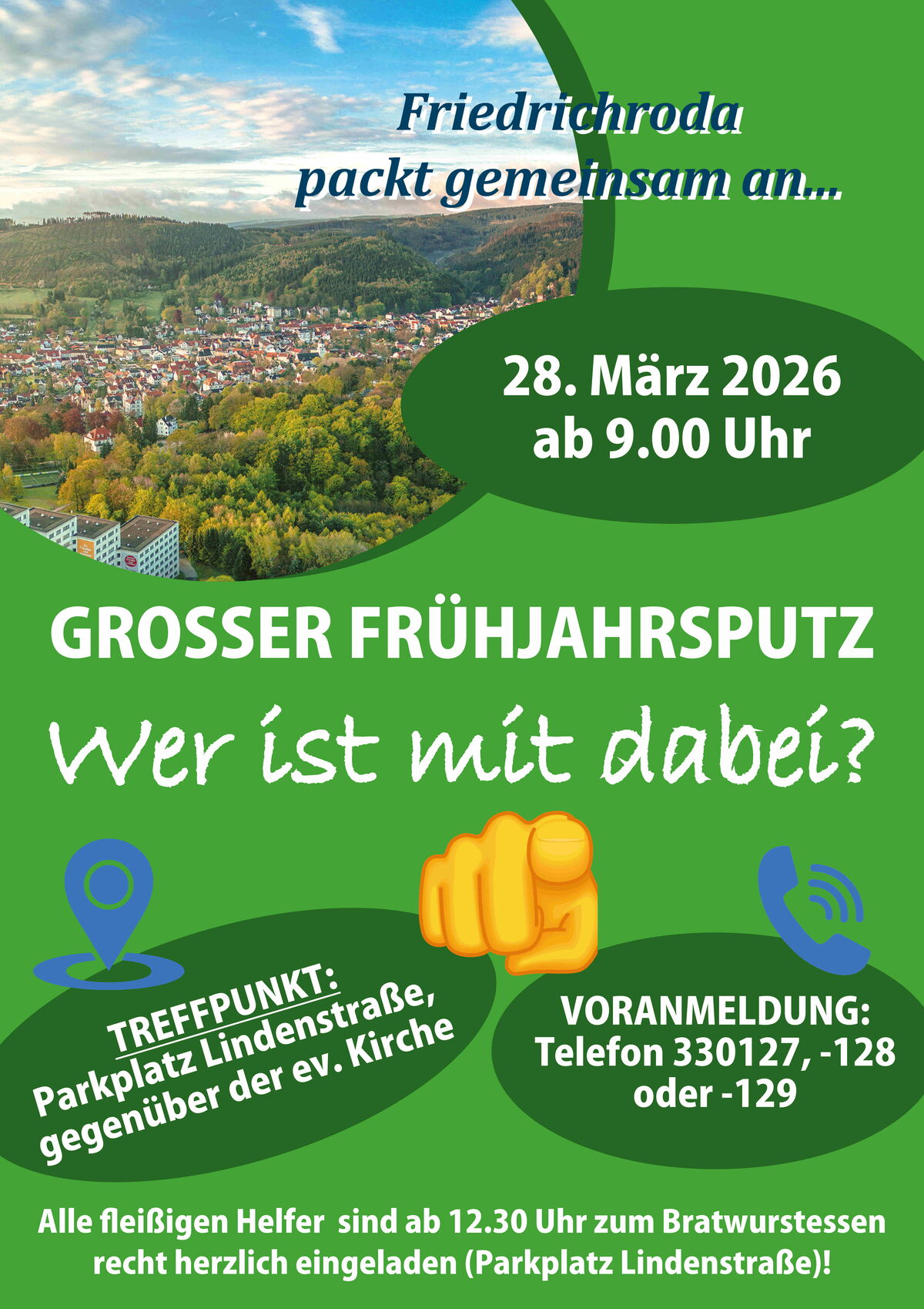 Plakate Frühjahrsputz 2026_Friedrichroda