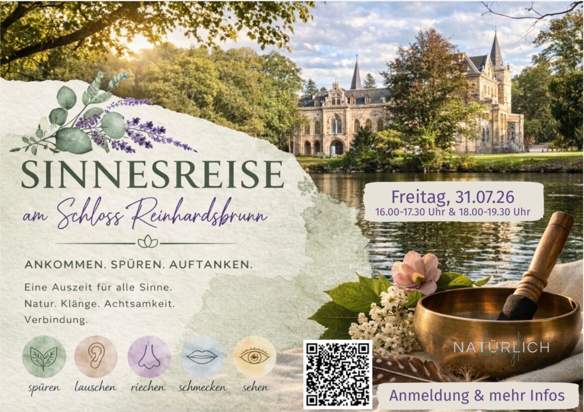 Sinnesreise am Schloss Reinhardsbrunn