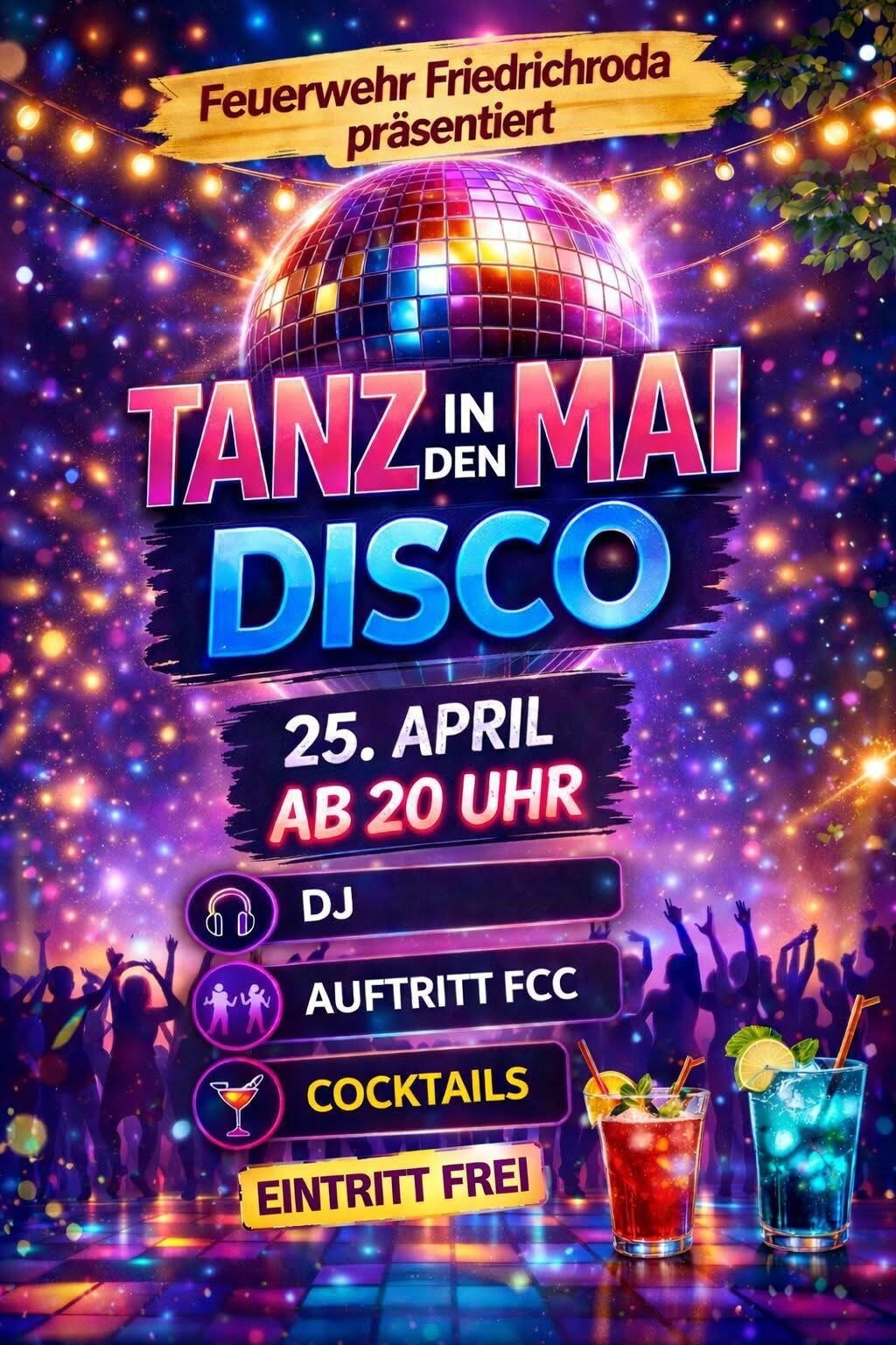 Tanz in den Mai Feuerwehr Friedrichroda