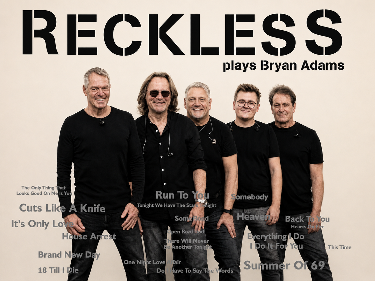 Reckless Band (Bryan Adams Tribute Show) - MG´s Tribute Booking