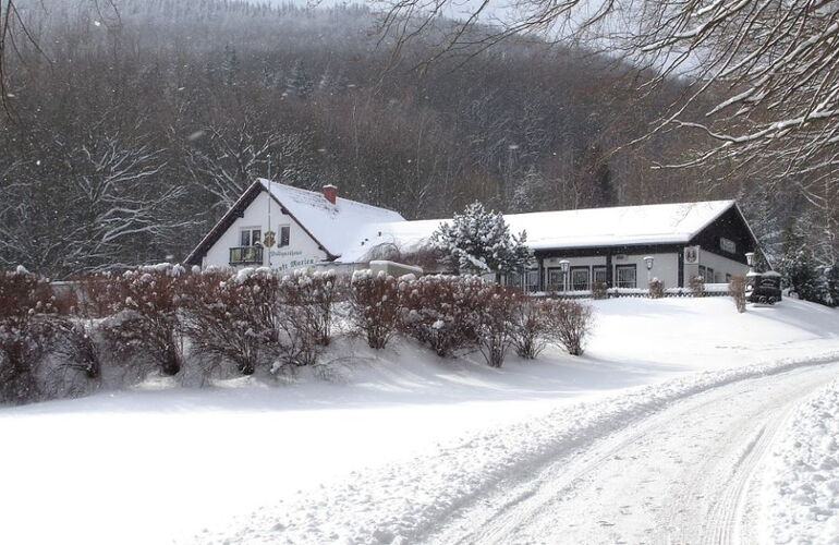 Winter and der Marienglashöhle