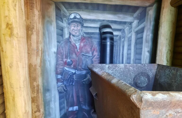 Eingang Grube Glücksstern Friedrichroda