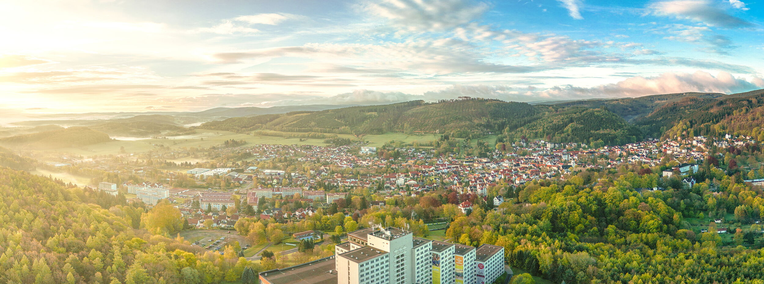 Blick auf Friedrichroda