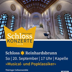 Plakat Konzert Schlosskapelle