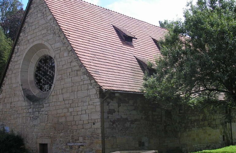 Außenansicht des Kornhauses - Georgenthal