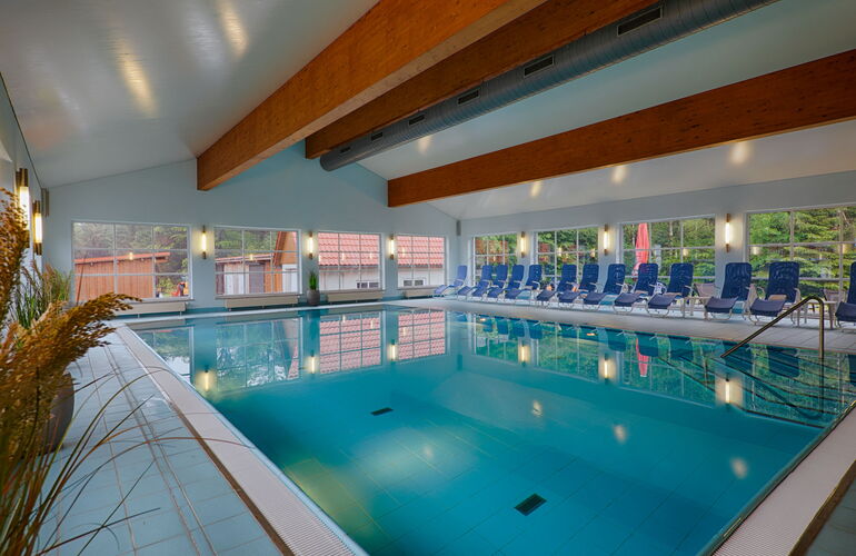 Schwimmbad im Hotel und Berggasthof Tanzbuche
