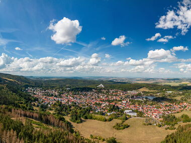Friedrichroda - Panoramaaufnahme