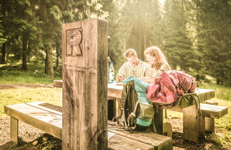 Rastplatz am Rennsteig © Dominik Ketz