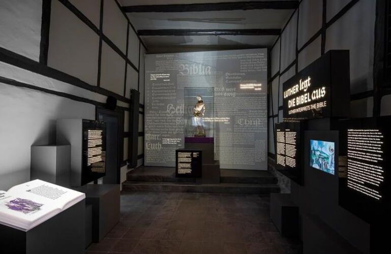 Dauerausstellung "Luther und die Bibel" im Lutherhaus Eisenach