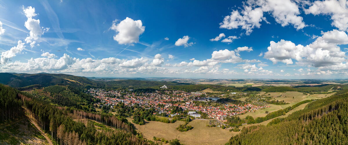 Friedrichroda - Panoramaaufnahme