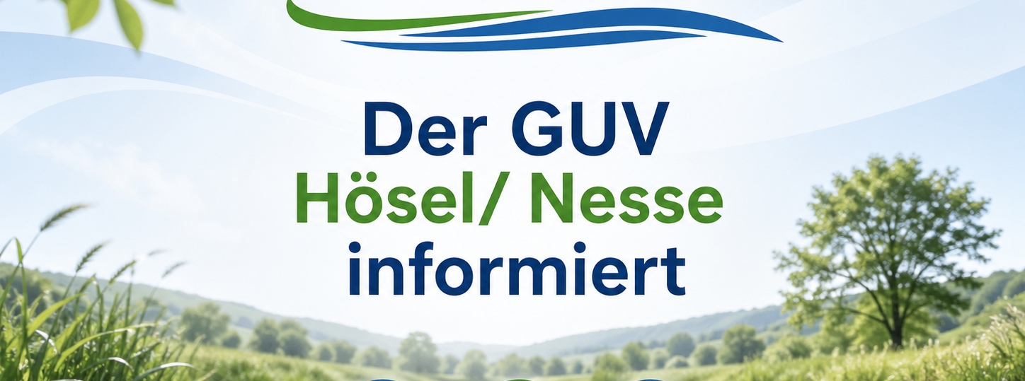 Der GUV Gewässerunterhaltungsverband Hörsel/Nesse informiert