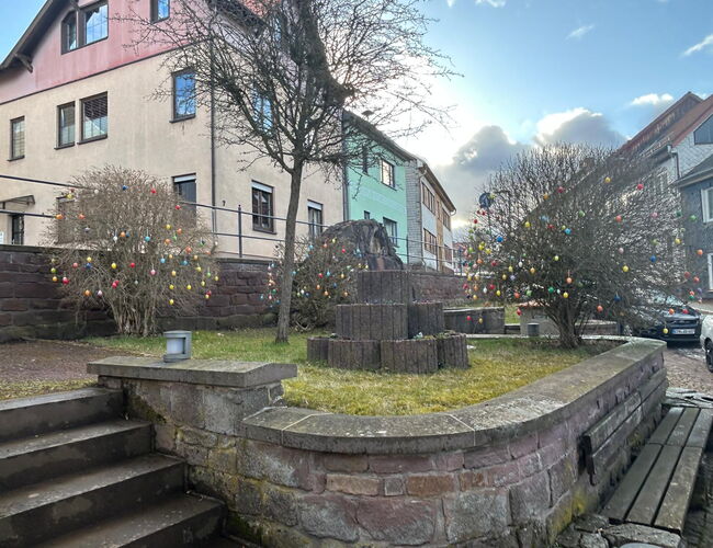 Osterschmuck Finsterbergen