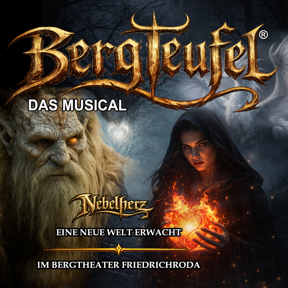 Plakat Bergteufel - Das Musical "Nebelherz"