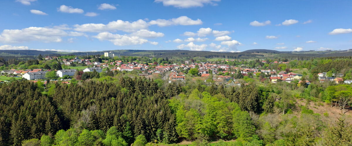 Blick auf Finsterbergen