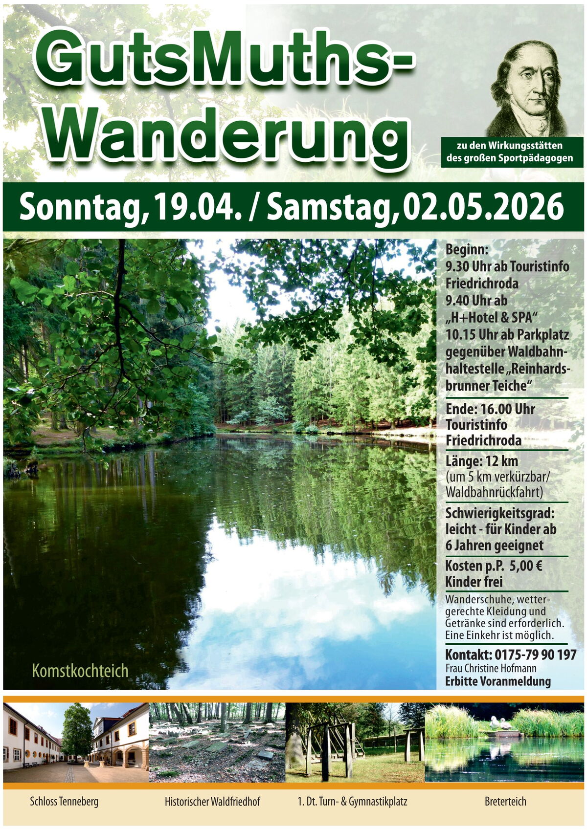 GutsMuths-Wanderung Friedrichroda