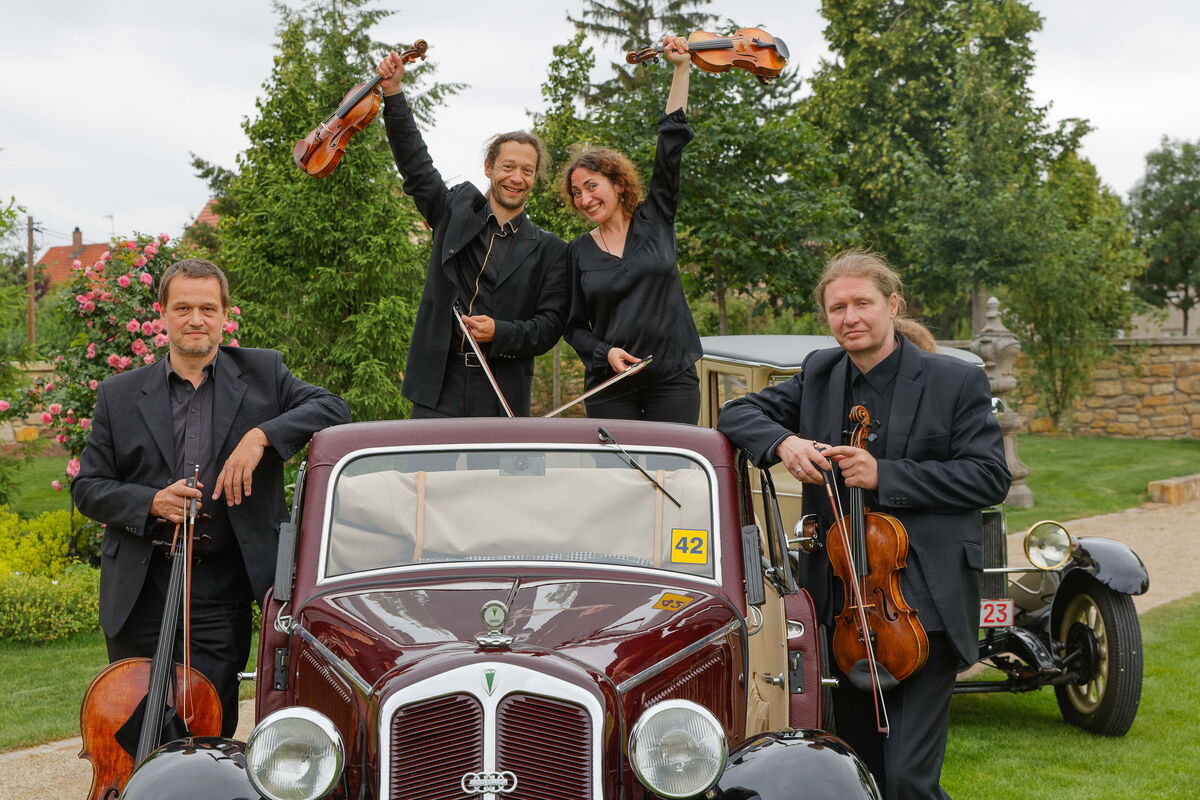 Bild „Spohr-Quartett“ Thüringen Philharmonie Gotha-Eisenach