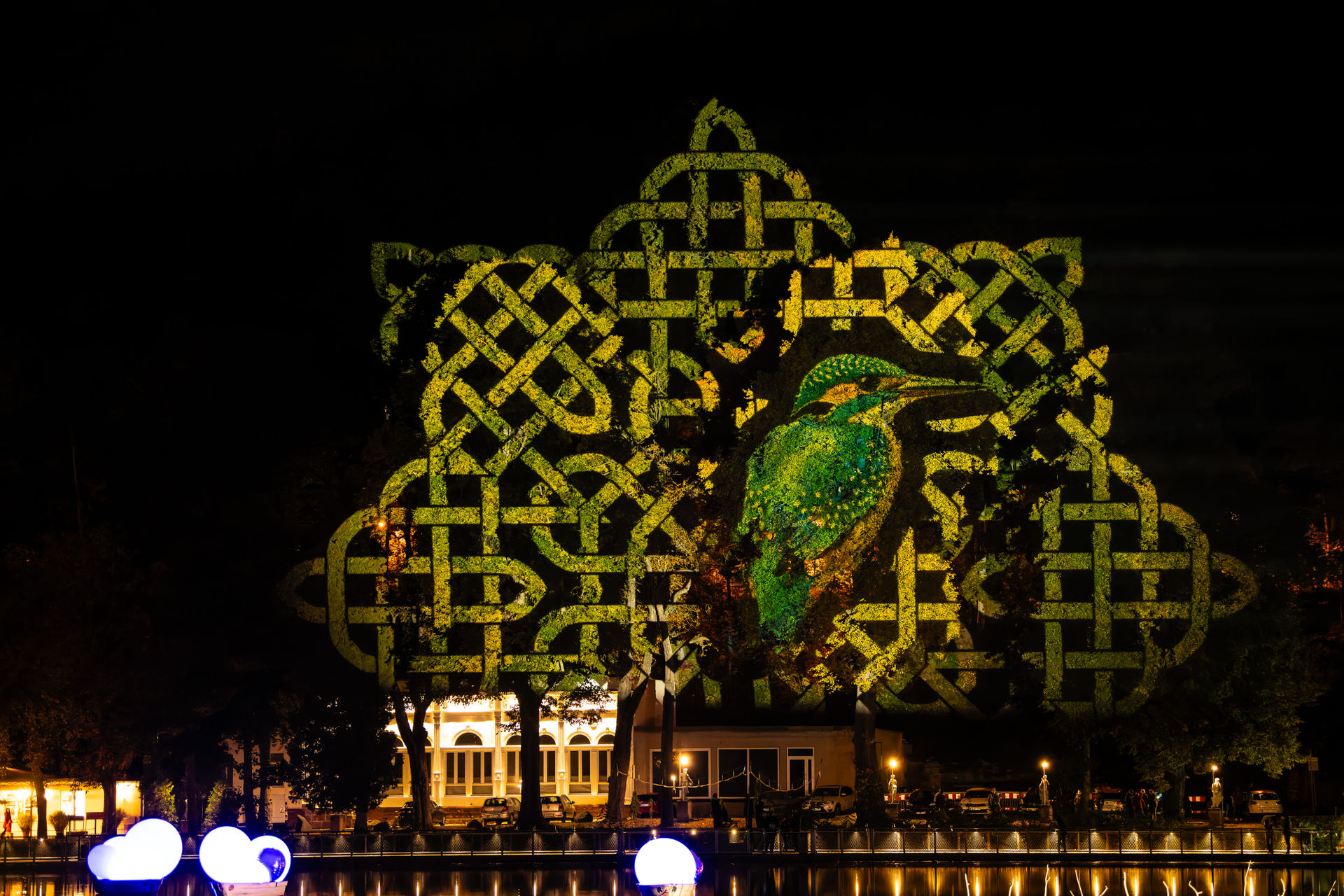 Lichternacht am Hammerteich Georgenthal